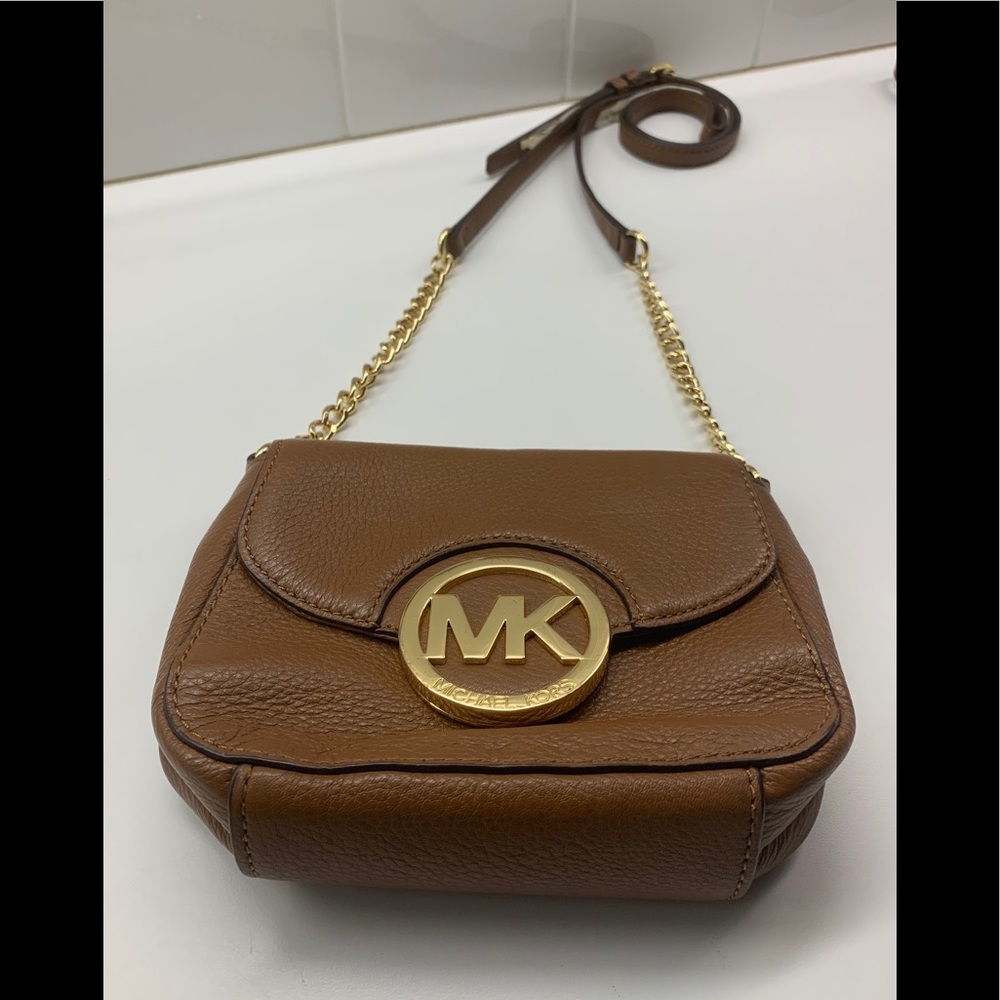 Michael Kors Cognac Crossbody